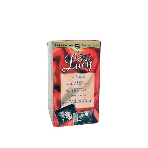 1997 Funny World of Lucy 5 Pack Collector Series VHS Tapes - Picture 4 of 8
